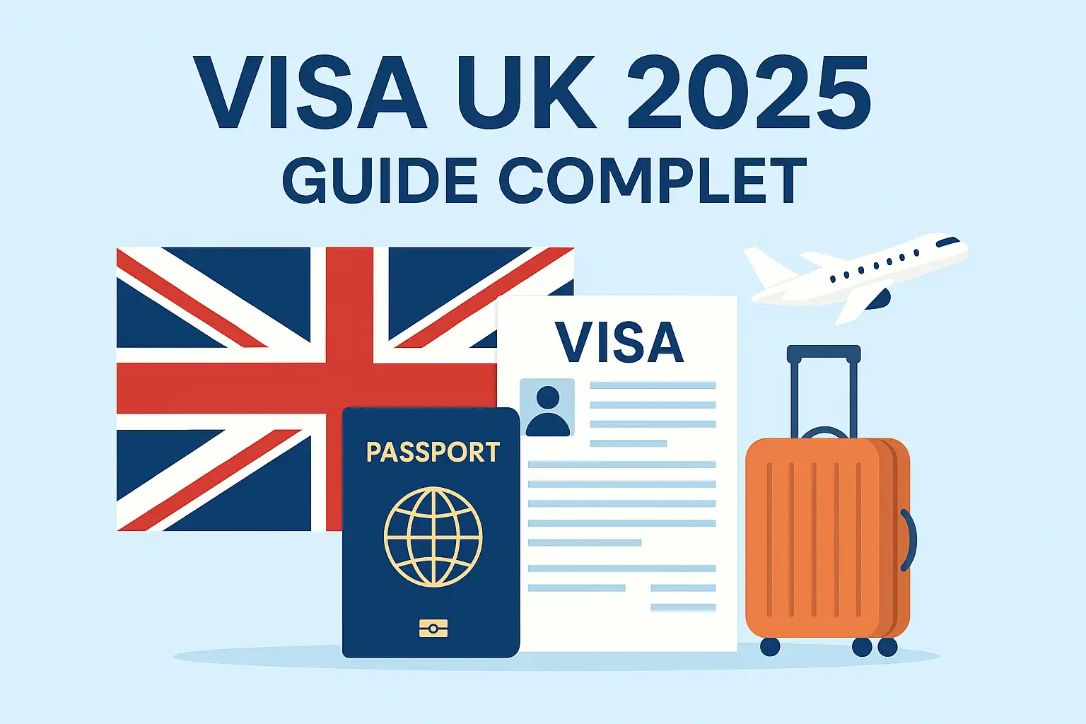 Visa Royaume-Uni : Guide complet pour visiter, étudier ou travailler au UK (2025)